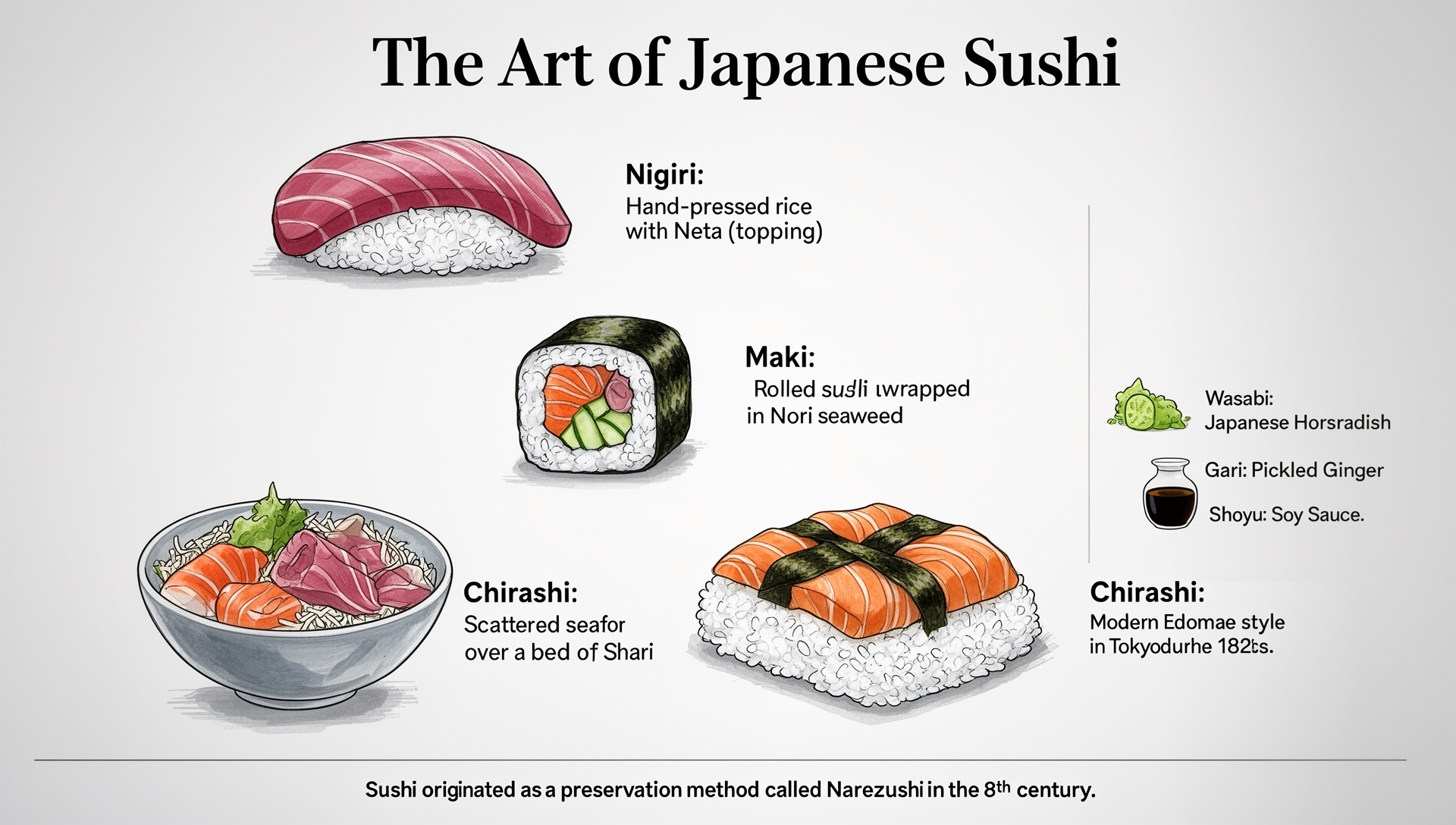 The Art of Japanese Sushi - flipbook sample